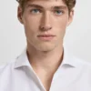 Slim Fit Hemd aus 100 % Baumwolle