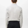 Slim Fit-Hemd aus 100 % Baumwolle mit Streifenmuster