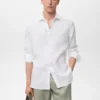Slim-Fit-Hemd aus 100 % Leinen Slim-Fit-Hemd aus 100 % Leinen