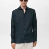 Slim-Fit-Hemd aus 100 % Leinen Slim-Fit-Hemd aus 100 % Leinen
