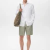 Slim-Fit-Hemd aus 100 % Leinen Slim-Fit-Hemd aus 100 % Leinen