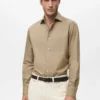 Slim-Fit-Hemd aus Lyocell-Baumwolle Slim-Fit-Hemd aus Lyocell-Baumwolle