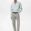 Slim-Fit-Hemd aus Lyocell-Baumwolle Slim-Fit-Hemd aus Lyocell-Baumwolle