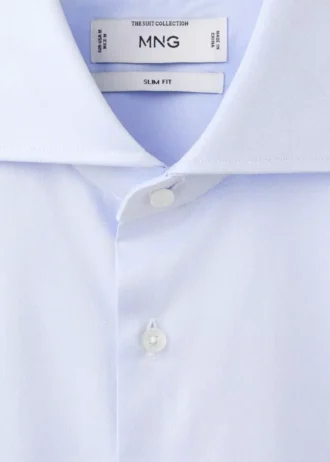 Slim Fit-Hemd aus Twill
