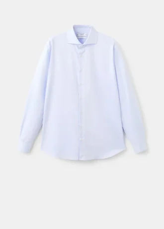 Slim Fit-Hemd aus Twill