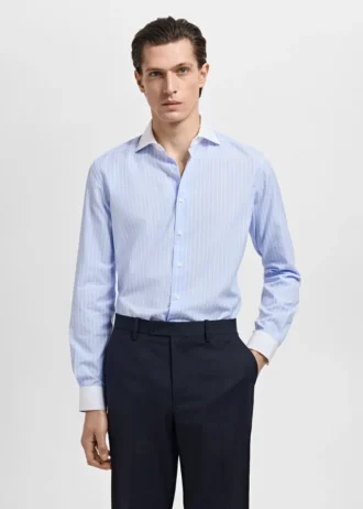 Slim-Fit-Hemd mit Streifenmuster Slim-Fit-Hemd mit Streifenmuster