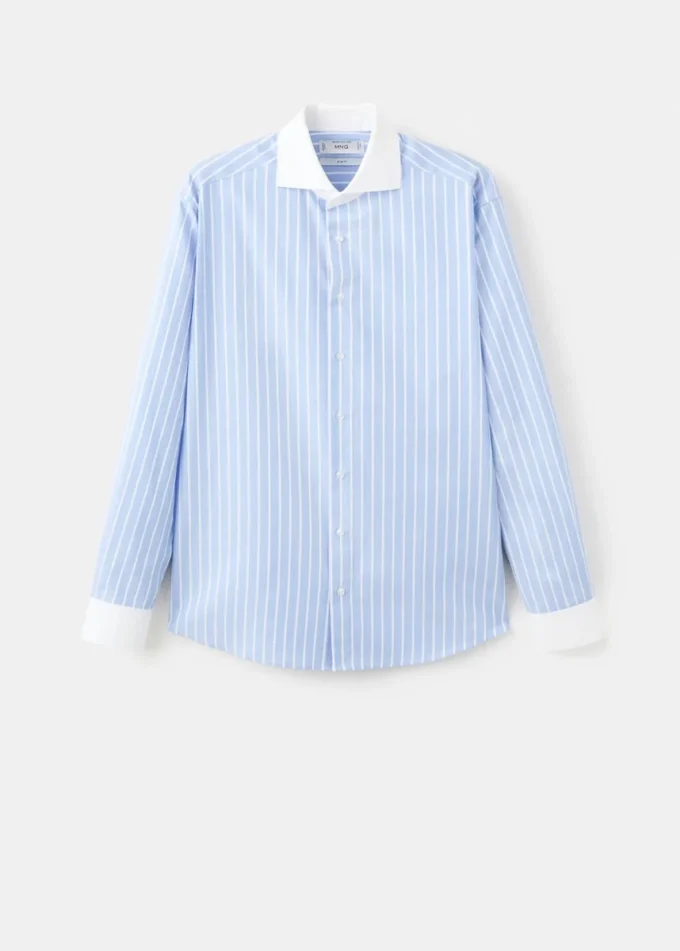 Slim-Fit-Hemd mit Streifenmuster Slim-Fit-Hemd mit Streifenmuster