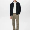 Slim-Fit-Hose aus Cord