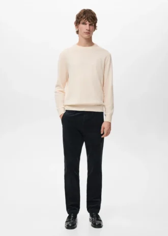 Slim-Fit-Hose aus Cord