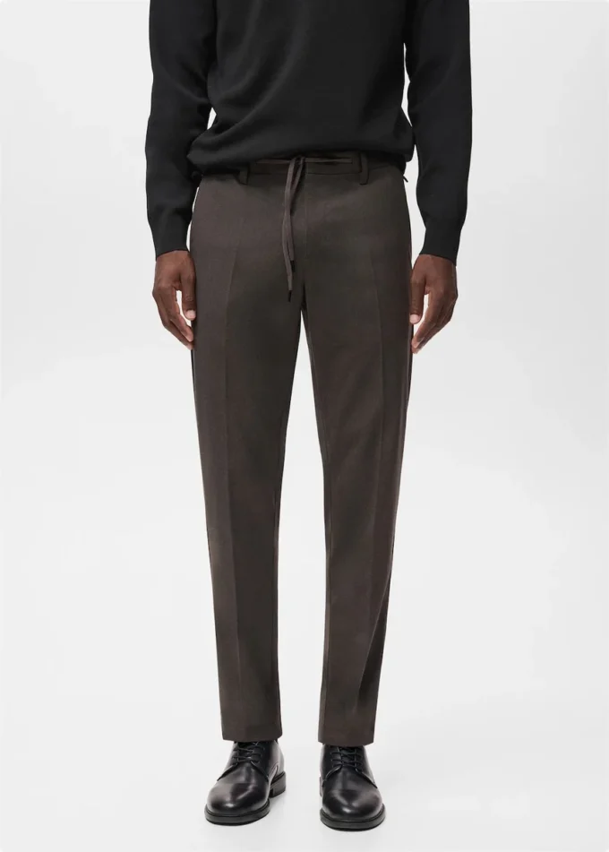 Slim-Fit-Hose aus Thermolite®-Flanell Slim-Fit-Hose aus Thermolite®-Flanell