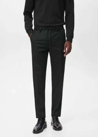 Slim-Fit-Hose aus Thermolite®-Flanell