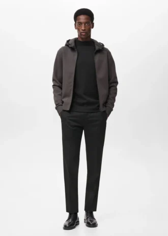 Slim-Fit-Hose aus Thermolite®-Flanell