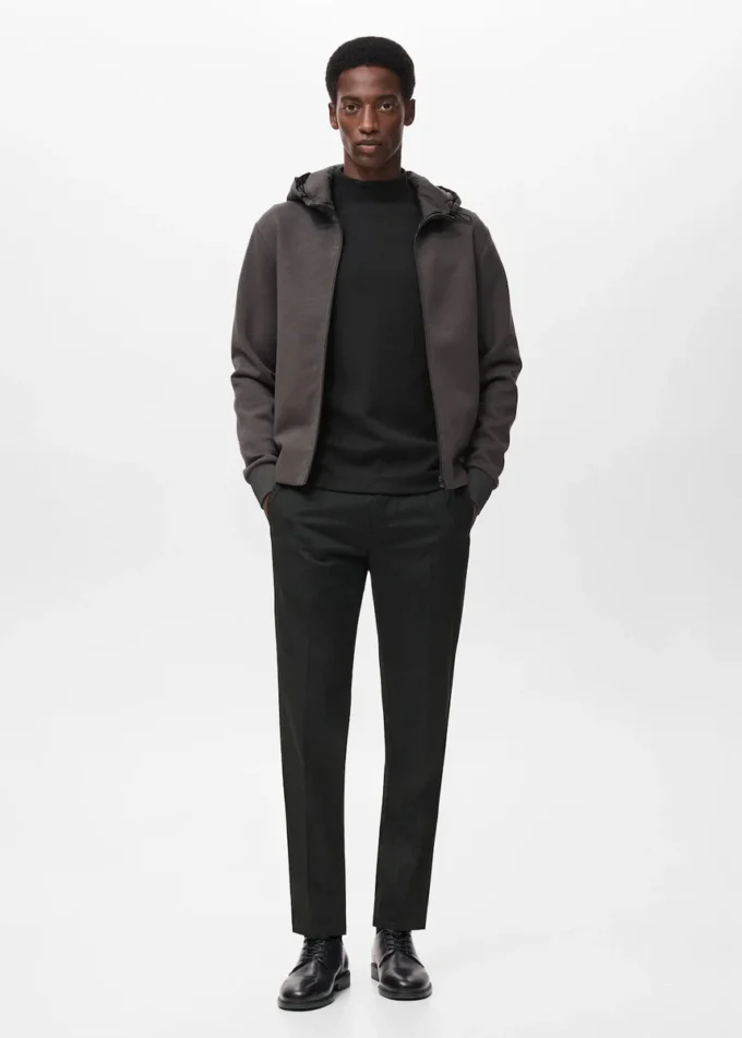 Slim-Fit-Hose aus Thermolite®-Flanell Slim-Fit-Hose aus Thermolite®-Flanell