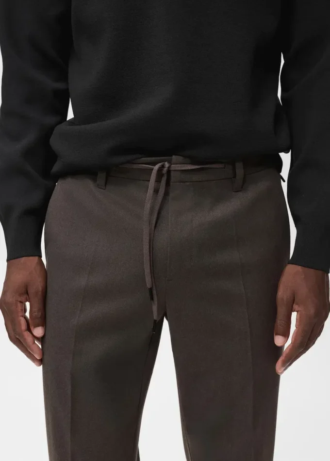 Slim-Fit-Hose aus Thermolite®-Flanell Slim-Fit-Hose aus Thermolite®-Flanell