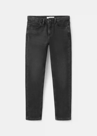 Slim-Fit-Jeans mit mittlerer Leibhöhe