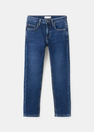 Slim-Fit-Jeans mit mittlerer Leibhöhe