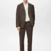 Slim Fit Leinenanzugblazer Slim Fit Leinenanzugblazer