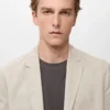 Slim Fit Leinenanzugblazer Slim Fit Leinenanzugblazer