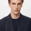 Slim Fit Leinenanzugblazer Slim Fit Leinenanzugblazer