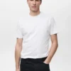 Slim-Fit-T-Shirt aus 100 % Baumwolle Slim-Fit-T-Shirt aus 100 % Baumwolle
