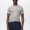 Slim-Fit-T-Shirt aus 100 % Baumwolle Slim-Fit-T-Shirt aus 100 % Baumwolle