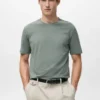 Slim-Fit-T-Shirt aus 100 % Baumwolle Slim-Fit-T-Shirt aus 100 % Baumwolle