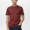 Slim-Fit-T-Shirt aus 100 % Baumwolle Slim-Fit-T-Shirt aus 100 % Baumwolle