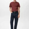 Slim-Fit-T-Shirt aus 100 % Baumwolle Slim-Fit-T-Shirt aus 100 % Baumwolle