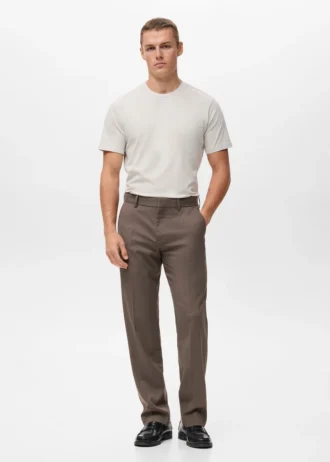Slim-Fit-T-Shirt aus 100 % Baumwolle