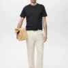 Slim-Fit-T-Shirt aus 100 % Baumwolle Slim-Fit-T-Shirt aus 100 % Baumwolle