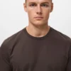 Slim-Fit-T-Shirt aus 100 % Baumwolle Slim-Fit-T-Shirt aus 100 % Baumwolle