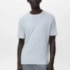Slim-Fit-T-Shirt aus Leinen