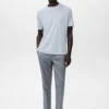 Slim-Fit-T-Shirt aus Leinen