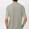 Slim-Fit-T-Shirt aus Leinen