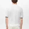 Slim-Fit-T-Shirt aus Leinen
