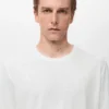Slim-Fit-T-Shirt aus Leinen