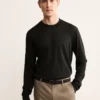 Slim-Fit-T-Shirt aus Wollmischung