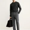 Slim-Fit-T-Shirt aus Wollmischung