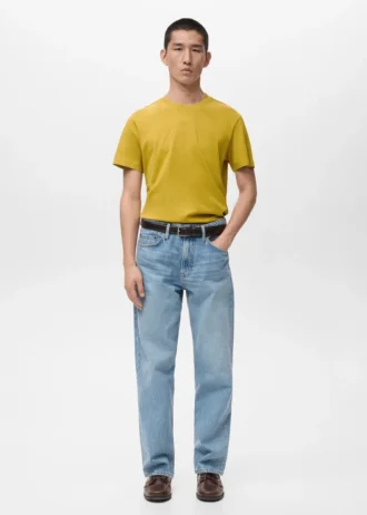 Slim-Fit-T-Shirt mit kurzen Ärmeln