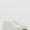 Sneaker mit Lederbesatz Sneaker mit Lederbesatz