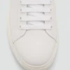 Sneaker mit Lederbesatz Sneaker mit Lederbesatz