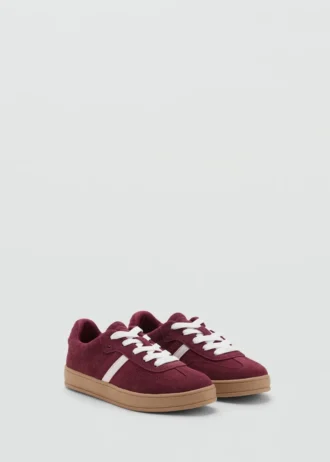 Sneakers aus Ledermix