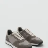 Sneakers aus Ledermix Sneakers aus Ledermix