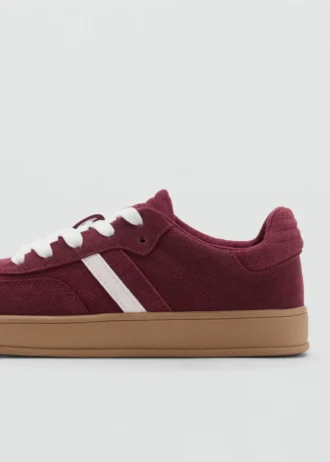 Sneakers aus Ledermix