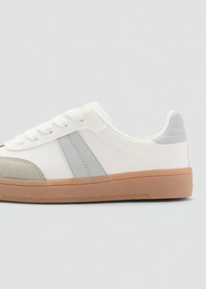 Sneakers aus Ledermix Sneakers aus Ledermix
