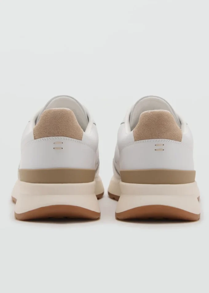Sneakers aus Ledermix Sneakers aus Ledermix