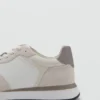 Sneakers aus Ledermix Sneakers aus Ledermix