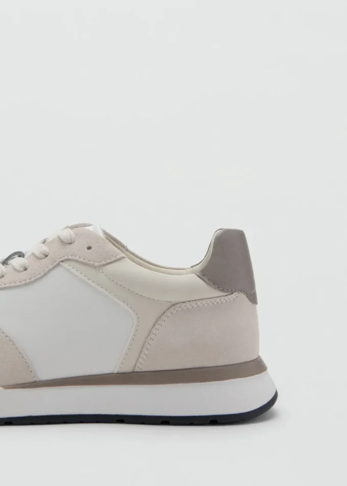 Sneakers aus Ledermix Sneakers aus Ledermix
