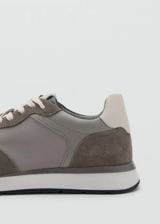 Sneakers aus Ledermix Sneakers aus Ledermix