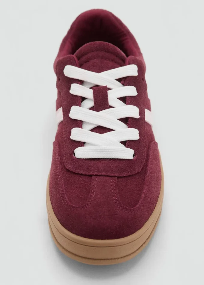 Sneakers aus Ledermix Sneakers aus Ledermix